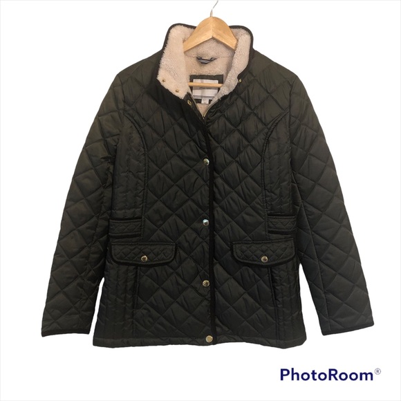 Nautica Jackets & Blazers - Nautica Oversized Quilted Puffer Coat Jacket Gorpcore Faux Fur